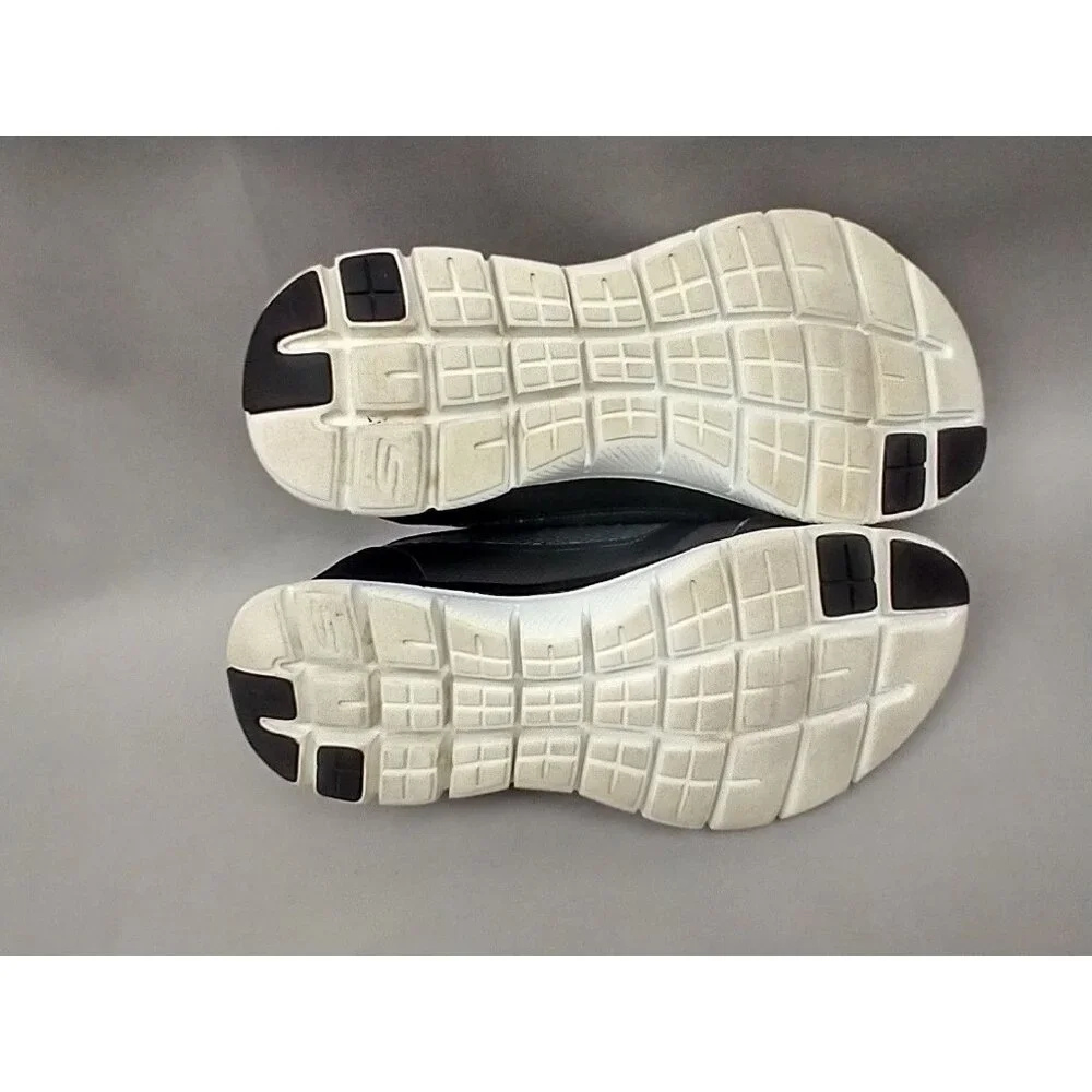 Skechers Dual Lite‎ Light Weight Sneakers Black Pink Women's 7